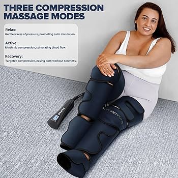 Amazon.com: Air Compression Leg Massager with Heat - Ideal